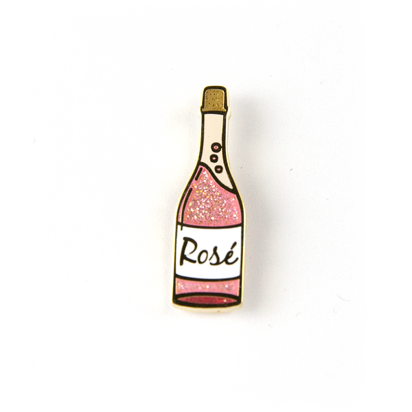 Rosé Bottle Pin